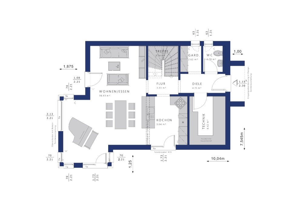 Stilvolles Design trifft moderne Architektur