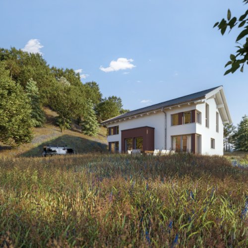 Familienidylle im eigenen Sonnengarten