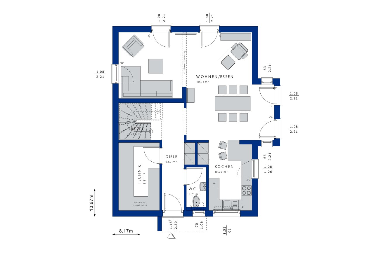 Vom ersten Blick an verliebt - Willkommen in Ihem neuen Zuhause!